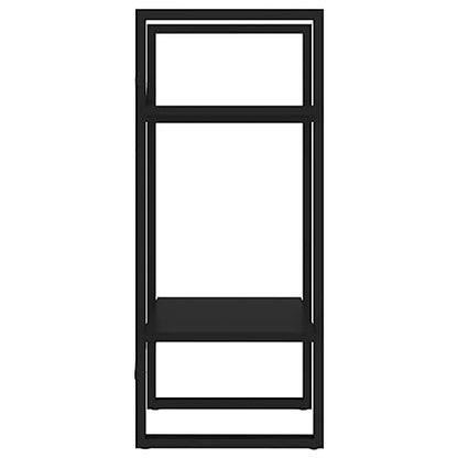 2-Tier Small Bookshelf, 2 Shelf Bookcase in Black, Engineered Wood Book Cabinet for Home Office, 15.7x11.8x27.6 Inches - color: Black, size: 1 & 27.6"