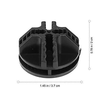 VICASKY DIY Cube Storage Connectors 20 Pcs Abs Plastic Modular Organizer Clips for Wire Bins