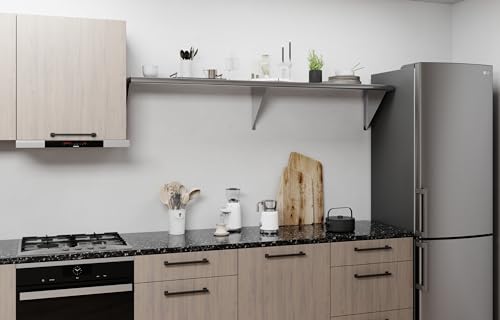 AmGood 14 in. x 72 in. Stainless Steel Wall Shelf | NSF | Metal Shelving | Garage, Laundry, Storage, Utility Room | Restaurant, Commercial Kitchen - size: 14 in. x 72 in.