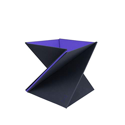 Levit8 Periwinkle, Size: S; The flat folding portable standing desk - color: Periwinkle, size: Small