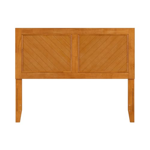 AFI, Canyon Full Solid Wood Rustic Farmhouse Headboard, Light Toffee - color: Light Toffee, size: Full