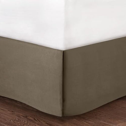 Madison Park Odette Cozy Comforter Set Jacquard Damask Medallion Design - Modern All Season, Down Alternative Bedding, Shams, Decorative Pillows, Cal King(104 in x 92 in), Tan 8 Piece | All Season Down Alternative Bedding with Comforter, Shams, Bed Skirt,