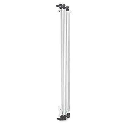 Polder 8311-90 Freestanding Accordion Clothes Drying Rack, 29" x 14.5" x 42", White