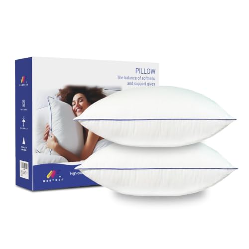 18x18 Pillow Inserts Set of 2, Soft Hypoallergenic Square Throw Pillow Inserts for Couch, Sofa – Oeko-TEX Certified Virgin Down Alternative Filling, Machine Washable - color: Blue, size: 18x18 Inch (Set of 2)