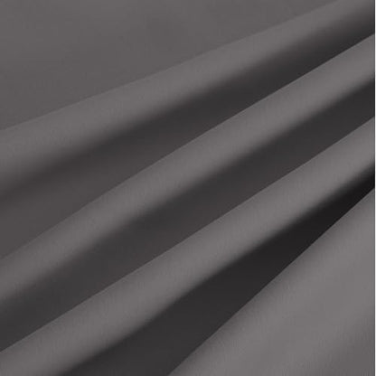 NICETOWN Blackout Curtains Grommet 2 Panels Grey Drapes 95Inches Long - color: Grey, size: 52"W x 95"L (Pack of 2)