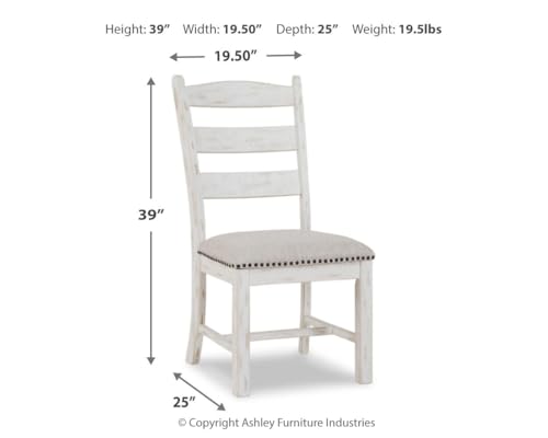 Signature Design by Ashley Valebeck Upholstered Dining Chairs, Set of 2
