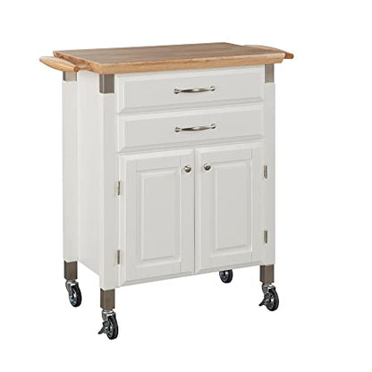 homestyles Dolly Madison Off-White Kitchen Cart - color: Off White