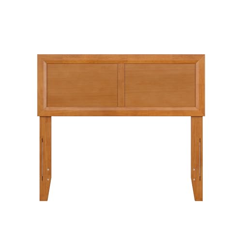AFI, Sophia Adjustable Modern Twin Wood Headboard, Light Toffee - color: Light Toffee, size: Twin