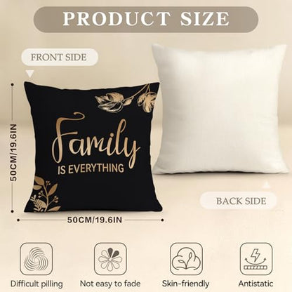 Black Gold Pillow Covers 20x20 Set of 4 Black Marble Home Cushion Cover | Home Family Pillow Cover for Sofa Couch Living Room - color: Marble-style 10, size: 20" x 20" (Pack of 4)