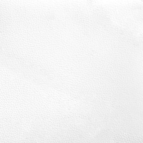 76 Inch White Faux Leather Headboard Cushion Pillow for Bed, Upholstered Wall Mounted Headboard with Soft Foam Padding for Back Support, Easy to Clean Modern Bedroom Decor