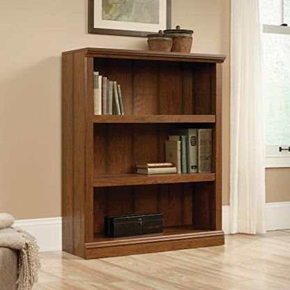 Sauder Miscellaneous Storage 3-Shelf Bookcase/ Book shelf, Washington Cherry finish - color: Washington Cherry Finish