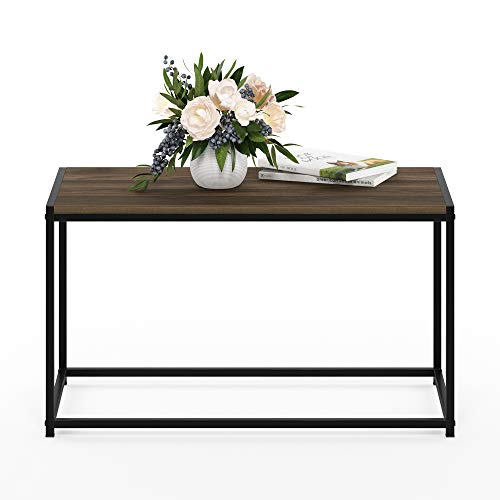 FURINNO Camnus Modern Living Coffee Table, Columbia Walnut - color: Columbia Walnut, size: Rectangular, 30"W