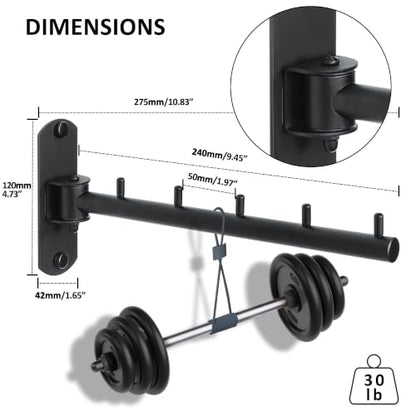 Mooche Swing Clothes Hanger Rack, Garment Racks 9.45" Long, Black-2Pack | 180°Rotation Laundry Drying Rack 304 Stainless Steel Space Saving Wall Mounted for Laundry Room Bedroom Balcony - color: Black, size: 2 Pack