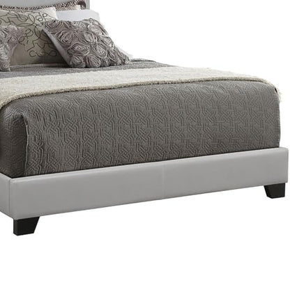 Grey Upholstered Bed Frame