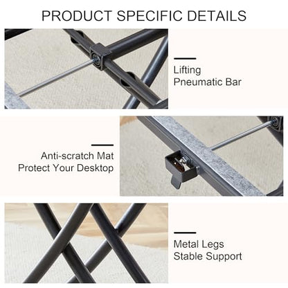 Liftable Folding Dining Table for 4, Adjustable Drop Leaf Table, Folding Coffee Table for Small Spaces, Scratch-Resistant Wood Top with Metal Frame for Apartment Kitchen Living Room - color: Dark Wood-black