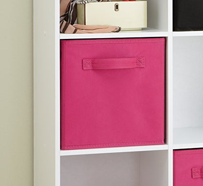 ClosetMaid 3880 Cubeicals Fabric Drawer, Fuchsia, 2-Pack - color: Fuchsia, size: 2-Pack, style: 2-Pack