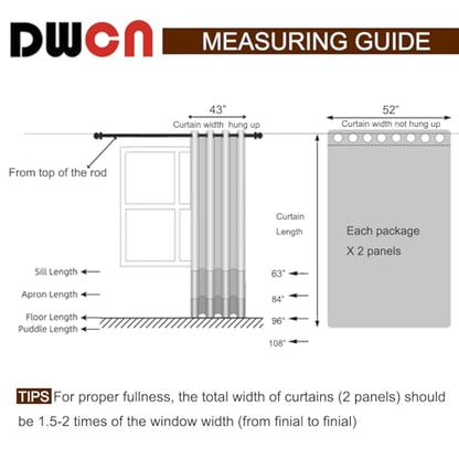 DWCN Ombre Faux Linen Extra Long Sheer Curtains - Semi Voile Gradient Grommet Top Curtains for Bedroom and Living Room, 52 x 102 Inches Long, Set of 2 Window Curtain Panels, Lavender - color: Lavender, size: 52"W x 102"L (Pack of 2)