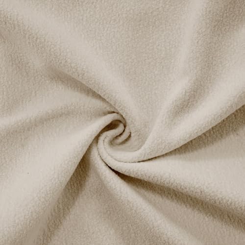 Sofa with 2 Pillows for Living Room, Comfy Couch for Bedroom with Deep Seat, Soft Fabric Upholstered 2-Seater Loveseat for Small Apartments, Light Coffee