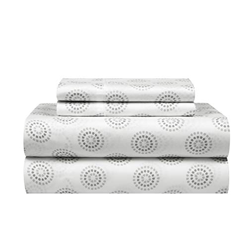 Idea Nuova "Casa 7-Piece Solid Reversible Comforter Set with Bonus Sheets, White, Queen, 86"x86" - color: White, size: Queen