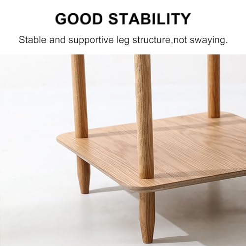 2 Tier Coffee Table, Narrow Coffee Table, Small Coffee Table with Storage. for Small Spaces, Bedroom, Living Room, Entryway