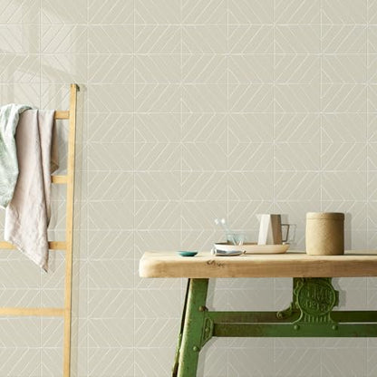 STICKGOO Herringbone Peel and Stick Backsplash, Light Gray Beige, 10 Sheets | 12.6 x 9.7 in, Thicker Rectangular Vinyl Stick-On Wall Tiles, Easy Alignment, Waterproof, Easy to Clean, Kitchen/Bathroom - color: Light Gray Beige, size: Pack of 10