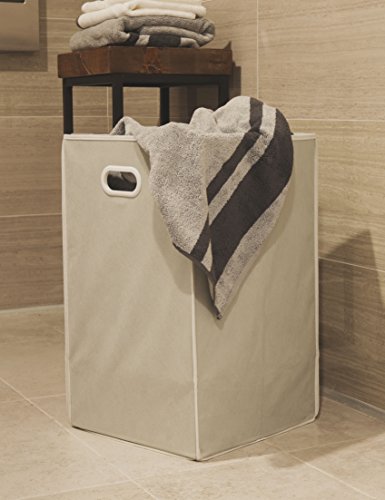 Simple Houseware Foldable Closet Laundry Hamper Basket, Grey - color: Grey