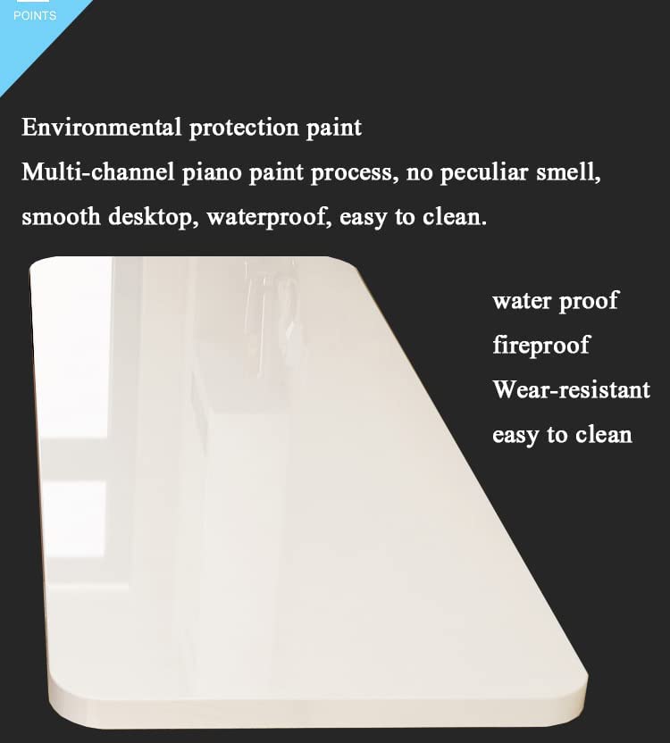 Wall Mounted Folding Table,White Floating Desk for Small Spaces,Stainless Steel Bracket Laundry Folding Table,Wall Folding Desk,Home Bars and Dining Establishments（80x50cm/31.5"x19.7" - color: White, size: 31.5 x 19.7 inches