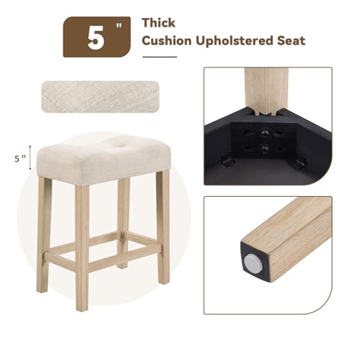 59" Counter Height Bar Table Set with Power Outlet, Industrial Breakfast Table with 3 Padded Stools, 4 Piece Bar Table and Chairs Set for Living Room, Dining Room, Light Oak - color: R1-light Oak