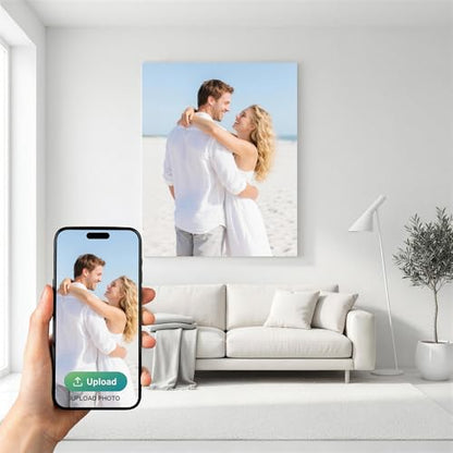 P&L ART. Custom Canvas Prints Create from Photo Photo on Canvas Wall Art | create canvas from photo canvas prints with your photos custom photo canvas prints personalized wall photos custom canvas - color: Artist Wrapped Canvas, size: 16"L x 20"W