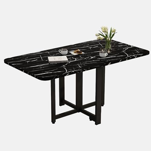 Drop Leaf Dining Table, Movable Expandable Multifunction Rectangular Foldable Desk, for Small Space, Living Room, Apartment, Office, Study (Color : B, Size 140 (B 120x80cm/47.2X - color: B, size: 120x80cm/47.2x31.5in