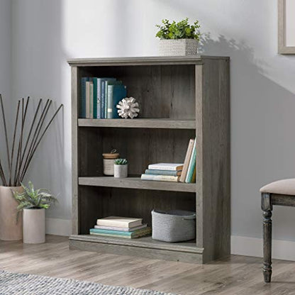 Sauder Miscellaneous Storage 3-Shelf Bookcase/ Book shelf, Mystic Oak finish - color: Mystic Oak Finish