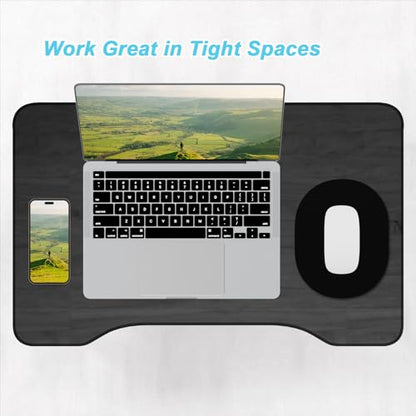Rimilak Small Mouse Pad 6 x 8 Inch, Irregular Mini Mousepad, Black | Non-Slip Rubber Base, Waterproof Compact Mouse Mat for Laptop Computer Wireless Mouse Keyboard Home Office Travel - color: Black, size: 8L x 6W inches
