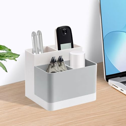 Desktop Storage Organizer, Pen and Pencil Cases Boxes, Pen or Pencil Holder Box Container for Desk, Office Supplies, Vanity Table