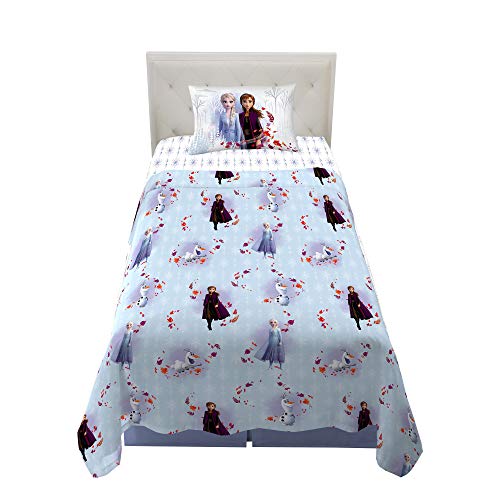 Franco Kids Bedding Super Soft Sheet Set, Twin, Disney Frozen 2 - color: Disney Frozen 2, size: Twin