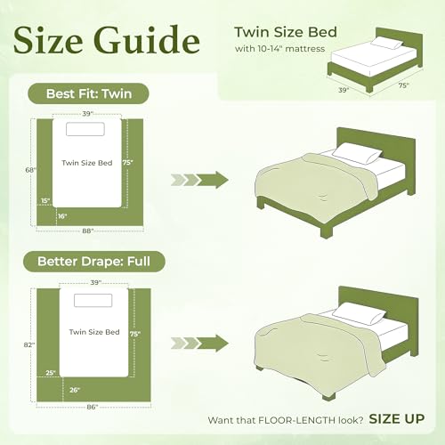 7 Pieces Comforter Set Full Size, Reversible Oatmeal & Sage Green Bedding Set, Soft Brushed Microfiber Comforter with Flat Sheet, Fitted Sheet, Pillowcases & Shams, 82"X86" - color: Oatmeal & Sage Green, size: Full (82"×86")