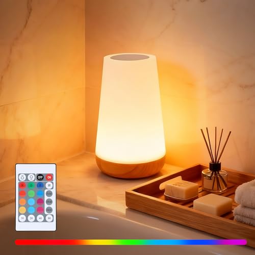cambk Rechargeable Cordless Shower Lamp for Bathroom | Waterproof RGBW Mood Light for Inside Shower, Color Changing & Dimmable Brightness Wireless Ambient Night Bath Lighting - size: 1 Pack
