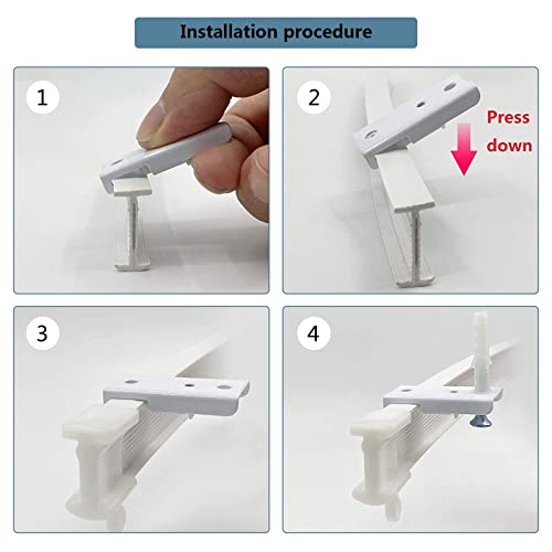 Bendable Ceiling Curtain Track Flexible Curved Curtain Tracks Wall Mount Room Divider RV Curtain Track Heavy Duty Curtain Rail System 14Ft Ceiling Track for Curtains Bay Window - color: White, size: 14Ft