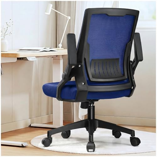 GTPLAYER Gaming Chair Racing Office Computer Ergonomic Video Game Chair Backrest and Seat Height Adjustable Swivel Recliner with Headrest and Lumbar Pillow Esports Chair Blue - color: Blue, size: Large