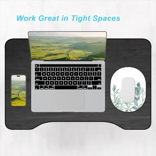 Rimilak Small Mouse Pad 6 x 8 Inch, Takes up Wrist and Mouse Space, Waterproof Compact Mini Mouse Mat for Laptop Computer Wireless Mouse Keyboard Home Office Travel,Green Leaves - color: Green Leaves, size: 8L x 6W inches