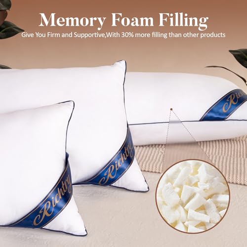 14 x 36 Inch Throw Pillow Insert, with Memory Foam Filling, White | Decorative Lumbar Throw Pillow for Living Room, Sofa and Couch, 14 x 36 Inch - size: 14x36 Inch（Pack of 1）