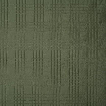 Chezmoi Collection Kingston King Size Bedspread Set, 3-Piece Olive Green Oversized Quilted Microfiber Lightweight Bedspread Coverlet (118"x106") for All Seasons - color: Olive Green, size: King