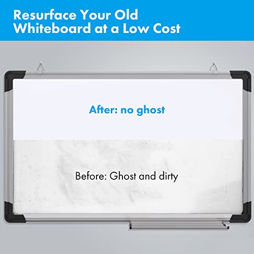 HAMIGAR White Board Sticker for Wall 24" x 79" Dry Erase Adhesive Paper | Dry Erase Board Wallpaper, Peel and Stick, Contact Paper Adhesive, No Ghost, can be Cut, Includes 1 Marker, Office Classroom - size: 79"W x 23.6"H