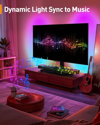 Perlegear Universal Swivel TV Stand with LED Lights for 30–70 inch TVs, Height Adjustable Table Top TV Stand with Tilt, Tempered Glass Base, Holds up to 88 lbs, Max VESA 400x400mm, PGTVS32B - size: 30-70 Inch