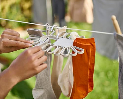 Joseph Joseph Petal 22-Piece Small Item Drying Hanger Rack for Socks and Underwear - size: 22 pcs