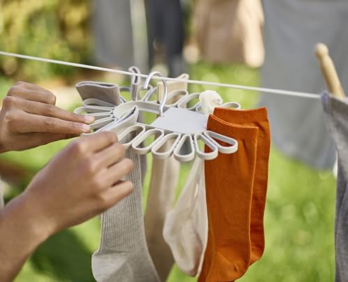 Joseph Joseph Petal 22-Piece Small Item Drying Hanger Rack for Socks and Underwear - size: 22 pcs