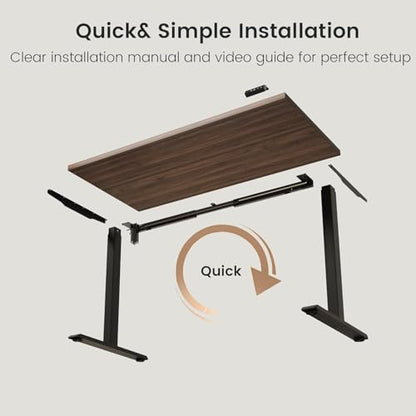 114" Two Person Electric Height Adjustable Standing Desk | Office Furniture Set with Storage, Extra Long Executive Desk Workstation with File Cabinets for Home Office, Black Walnut - color: Black Walnut