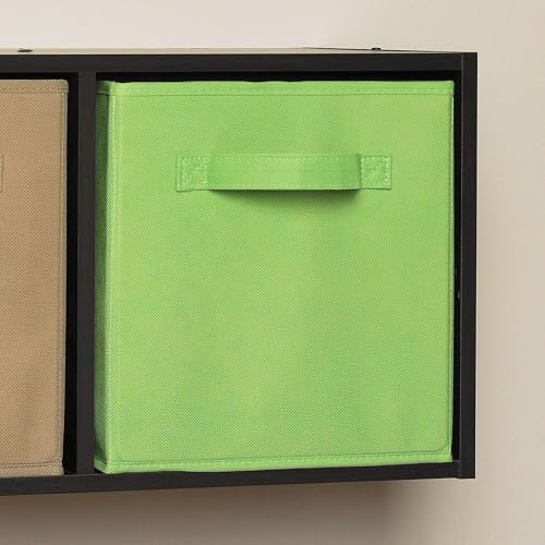 ClosetMaid 18654 Cubeicals Fabric Drawer, Green, 2-Pack - color: Green, size: 2-Pack, style: 2-Pack