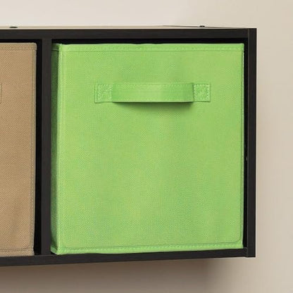 ClosetMaid 18654 Cubeicals Fabric Drawer, Green, 2-Pack - color: Green, size: 2-Pack, style: 2-Pack