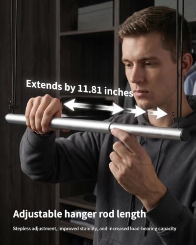 BaiNong Adjustable Closet Hanging Rod 17-30" Silver 4 Pack | Closet Rod Extender Heavy Duty Double Hanging Closet Rod, Walk-in Closets, and Clothes Rack to Maximize Storage Space - color: Silver