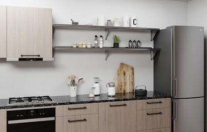 AmGood 10 in. x 72 in. Stainless Steel Wall Shelf | NSF | Metal Shelving | Garage, Laundry, Storage, Utility Room | Restaurant, Commercial Kitchen - size: 10 in. x 72 in.